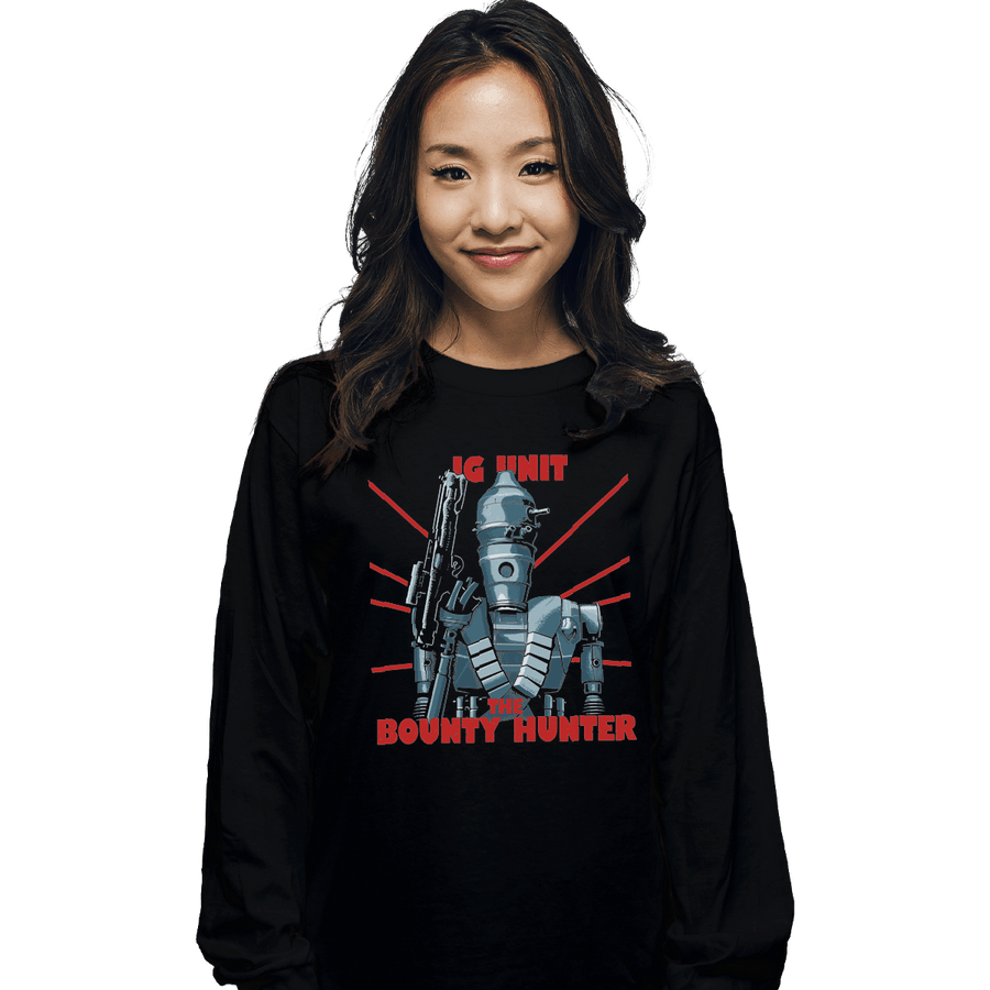 Shirts Long Sleeve Shirts, Unisex / Small / Black IG Unit