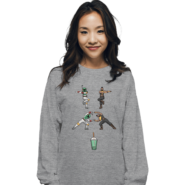 Daily_Deal_Shirts Long Sleeve Shirts, Unisex / Small / Sports Grey Boba T
