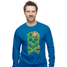 Load image into Gallery viewer, Shirts Long Sleeve Shirts, Unisex / Small / Sapphire Jolly Plumber
