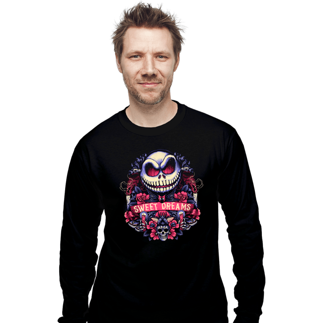 Shirts Long Sleeve Shirts, Unisex / Small / Black Symbol Of Nightmares