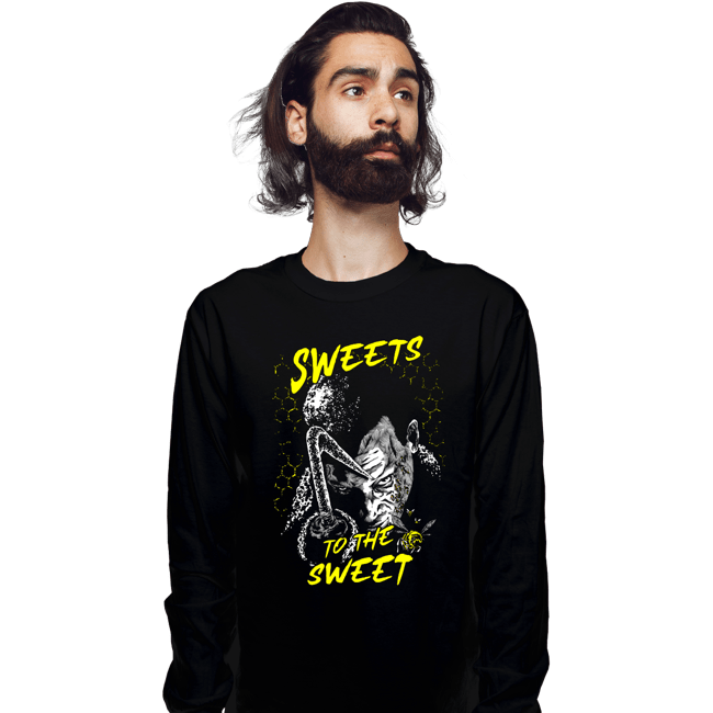 Shirts Long Sleeve Shirts, Unisex / Small / Black Sweets To The Sweet