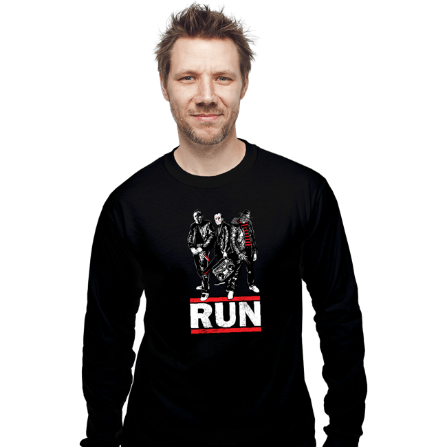 Secret_Shirts Long Sleeve Shirts, Unisex / Small / Black RUN!