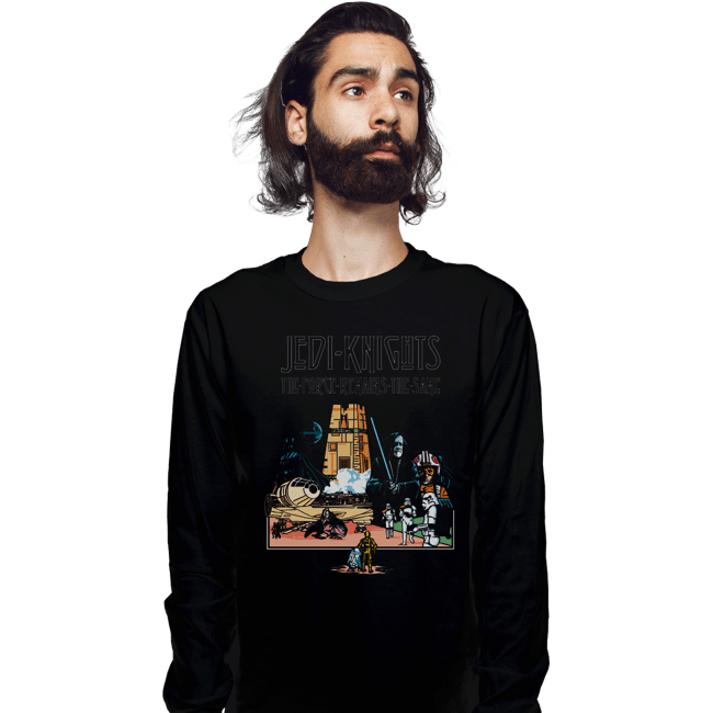 Shirts Long Sleeve Shirts, Unisex / Small / Black Led Falcon