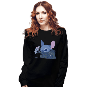 Secret_Shirts Long Sleeve Shirts, Unisex / Small / Black Darth Stitch Secret Sale