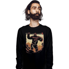 Load image into Gallery viewer, Shirts Long Sleeve Shirts, Unisex / Small / Black The King
