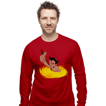 Load image into Gallery viewer, Shirts Long Sleeve Shirts, Unisex / Small / Red Terminator Boy
