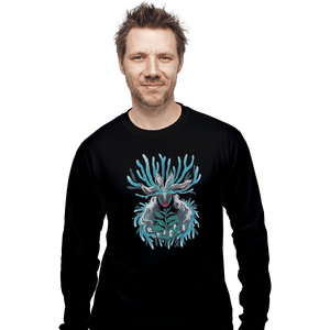 Shirts Long Sleeve Shirts, Unisex / Small / Black The Forest Spirit