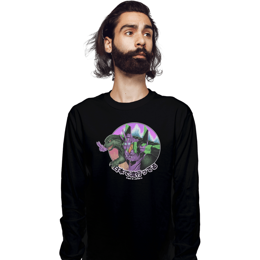 Shirts Long Sleeve Shirts, Unisex / Small / Black Big in Japan