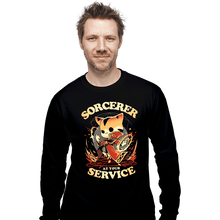 Load image into Gallery viewer, Daily_Deal_Shirts Long Sleeve Shirts, Unisex / Small / Black Sorcerer&#39;s Call
