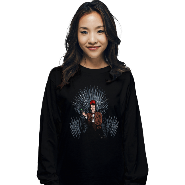 Daily_Deal_Shirts Long Sleeve Shirts, Unisex / Small / Black The Eleventh King