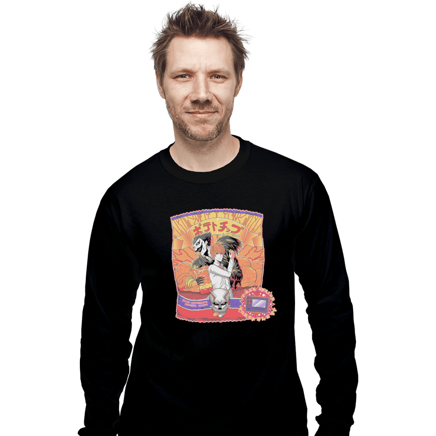 Shirts Long Sleeve Shirts, Unisex / Small / Black Death Chips