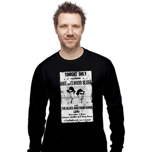 Secret_Shirts Long Sleeve Shirts, Unisex / Small / Black The Gig Poster