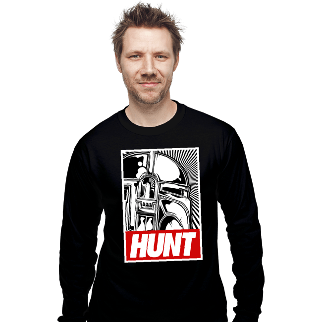 Shirts Long Sleeve Shirts, Unisex / Small / Black HUNT