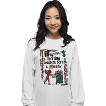 Load image into Gallery viewer, Daily_Deal_Shirts Long Sleeve Shirts, Unisex / Small / White Illuminated Email
