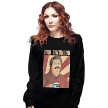 Load image into Gallery viewer, Shirts Long Sleeve Shirts, Unisex / Small / Black Join Swanson
