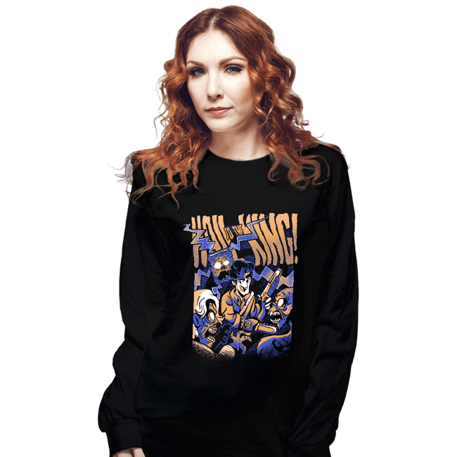 Daily_Deal_Shirts Long Sleeve Shirts, Unisex / Small / Black Hail Baby