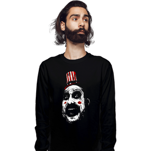 Shirts Long Sleeve Shirts, Unisex / Small / Black Captain Spaulding