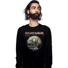 Load image into Gallery viewer, Daily_Deal_Shirts Long Sleeve Shirts, Unisex / Small / Black Hylian Maiden
