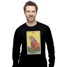 Load image into Gallery viewer, Shirts Long Sleeve Shirts, Unisex / Small / Black Strength
