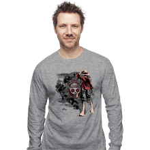 Load image into Gallery viewer, Secret_Shirts Long Sleeve Shirts, Unisex / Small / Sports Grey Straw Hats
