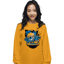 Load image into Gallery viewer, Daily_Deal_Shirts Long Sleeve Shirts, Unisex / Small / Gold Chainsaw Denji
