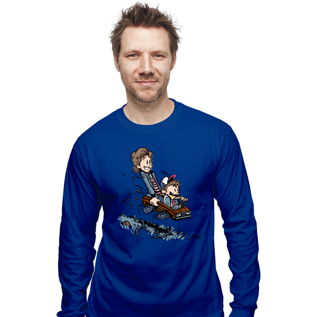 Shirts Long Sleeve Shirts, Unisex / Small / Royal Blue Pretty Dang Good Babysitter