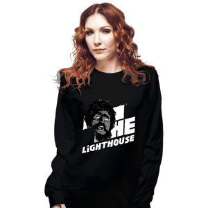 Secret_Shirts Long Sleeve Shirts, Unisex / Small / Black The Lighthouse