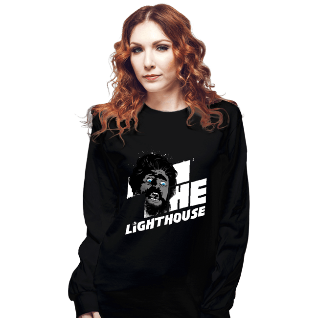 Secret_Shirts Long Sleeve Shirts, Unisex / Small / Black The Lighthouse