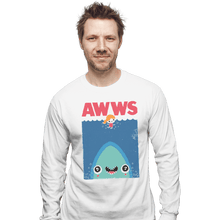Load image into Gallery viewer, Shirts Long Sleeve Shirts, Unisex / Small / White AWWS
