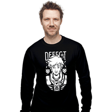 Load image into Gallery viewer, Shirts Long Sleeve Shirts, Unisex / Small / Black Defect
