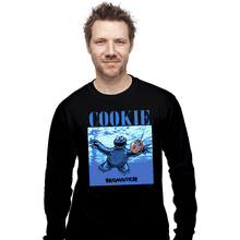 Load image into Gallery viewer, Daily_Deal_Shirts Long Sleeve Shirts, Unisex / Small / Black Never Cookie
