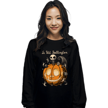 Load image into Gallery viewer, Daily_Deal_Shirts Long Sleeve Shirts, Unisex / Small / Black Le Petit Skellington
