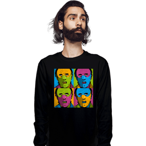 Secret_Shirts Long Sleeve Shirts, Unisex / Small / Black Pop Hannibal