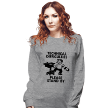 Load image into Gallery viewer, Daily_Deal_Shirts Long Sleeve Shirts, Unisex / Small / Sports Grey Technical Difficulties
