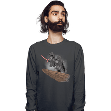 Load image into Gallery viewer, Shirts Long Sleeve Shirts, Unisex / Small / Charcoal The Darth King
