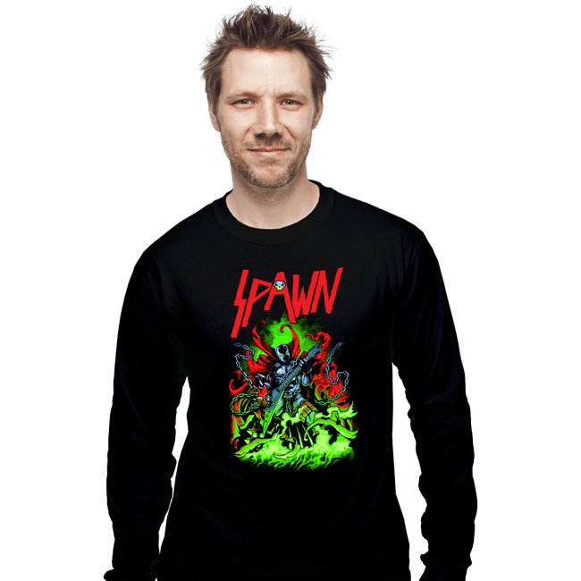 Daily_Deal_Shirts Long Sleeve Shirts, Unisex / Small / Black Hellslayer