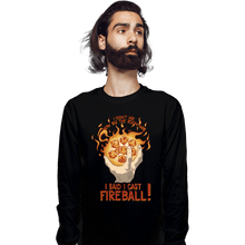 Load image into Gallery viewer, Secret_Shirts Long Sleeve Shirts, Unisex / Small / Black I Cast Fireball!
