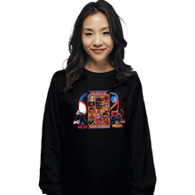 Load image into Gallery viewer, Daily_Deal_Shirts Long Sleeve Shirts, Unisex / Small / Black Clash Of Spider
