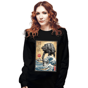 Daily_Deal_Shirts Long Sleeve Shirts, Unisex / Small / Black Galactic Empire In Japan