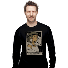 Load image into Gallery viewer, Daily_Deal_Shirts Long Sleeve Shirts, Unisex / Small / Black The Princess Vintage Tarot

