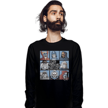Load image into Gallery viewer, Shirts Long Sleeve Shirts, Unisex / Small / Black The Villain Bunch
