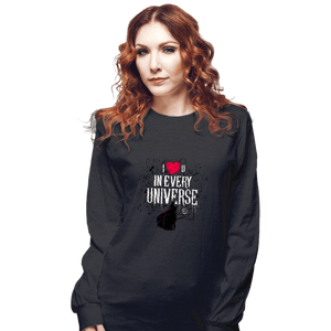 Secret_Shirts Long Sleeve Shirts, Unisex / Small / Dark Heather Universal Love