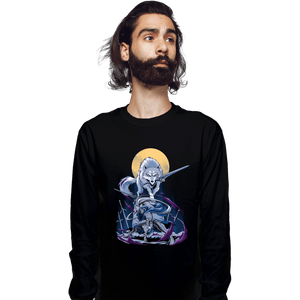Daily_Deal_Shirts Long Sleeve Shirts, Unisex / Small / Black Artorias And Sif