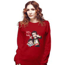 Load image into Gallery viewer, Shirts Long Sleeve Shirts, Unisex / Small / Red Larry And Balki

