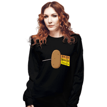 Load image into Gallery viewer, Shirts Long Sleeve Shirts, Unisex / Small / Black Dark Side Of The Tater
