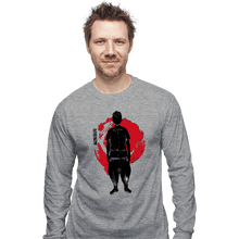 Load image into Gallery viewer, Shirts Long Sleeve Shirts, Unisex / Small / Sports Grey Crimson takemichi
