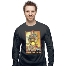 Load image into Gallery viewer, Secret_Shirts Long Sleeve Shirts, Unisex / Small / Charcoal Enter The Turtles
