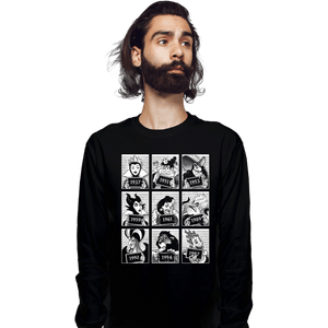 Daily_Deal_Shirts Long Sleeve Shirts, Unisex / Small / Black Villain Prison