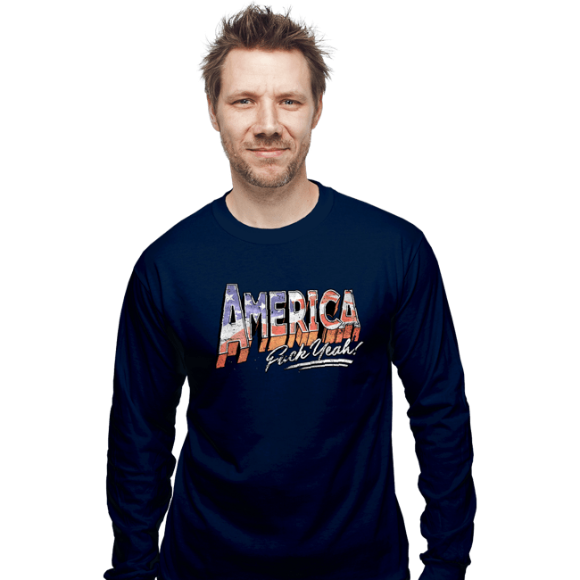 Secret_Shirts Long Sleeve Shirts, Unisex / Small / Navy F Yeah!