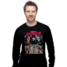 Load image into Gallery viewer, Daily_Deal_Shirts Long Sleeve Shirts, Unisex / Small / Black Ledger Fighter
